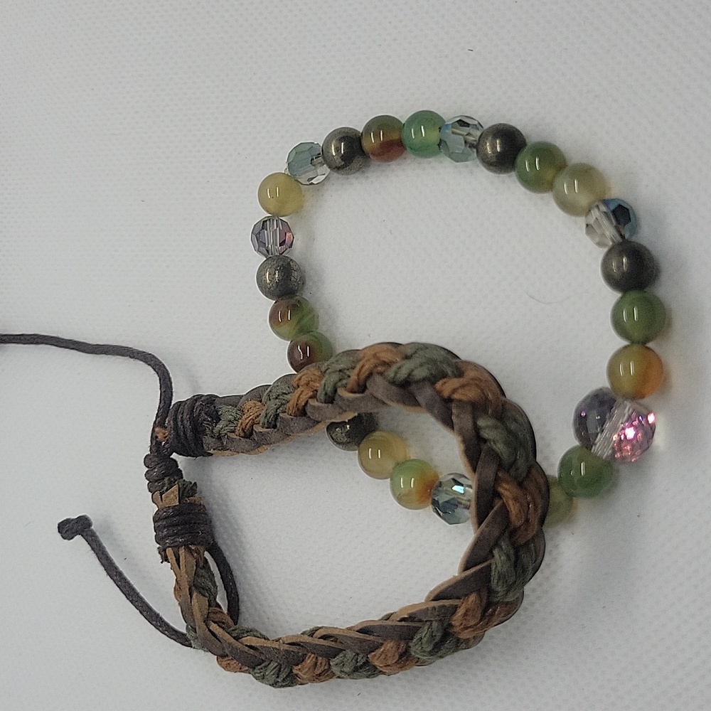 Paragon Legacy Natural Stone Bracelets (The Peacock)
